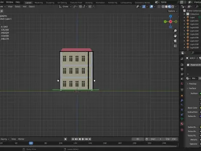 old house Free low-poly 3D model