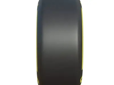 F1 Tires Pack 3D model