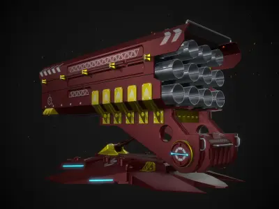 Missile Launcher 3D model