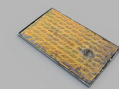  Sewer Grate 11 3D model