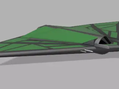 Super Phantom Bomber 3D print model