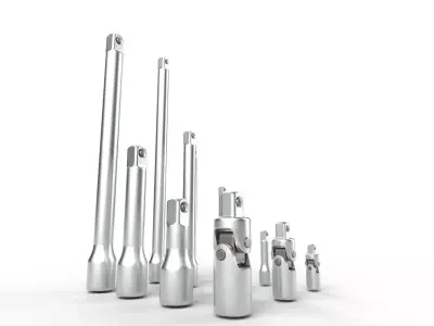 Joint Set 01 Low-poly 3D model