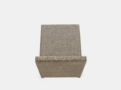 SOLLERON Sectional 1-seater garden Low-poly 3D model