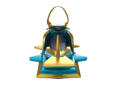 Shark Racer Jet Ski 3D Model Low-poly 3D model