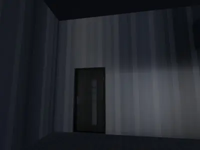 Modern Cinema Hall 08 Low-poly 3D model