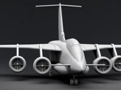 Shadair C184 Scale model 3D print model