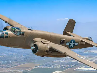 North American B-25 Mitchell 3D model