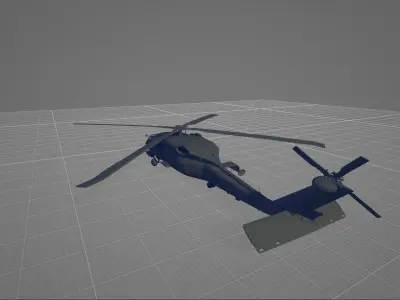 Sikorsky SH-60 Helicopter 3D model