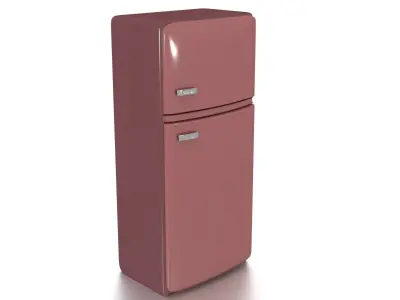 Fridge refrigerator Free low-poly 3D model get
