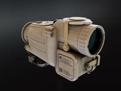 EOTech CNVDT thermal night vision Low-poly 3D model