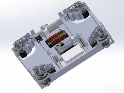 Swerve mount mk4i Spark Max SwerveVertical orientation Free 3D print model
