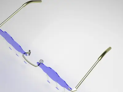 Rain Sunglasses 3D model