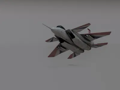 F 15 S - Fighter Jet Low-poly 3D model