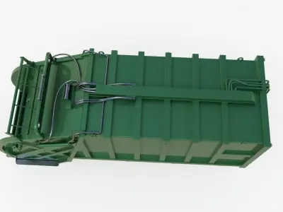 Garbage container 3D model