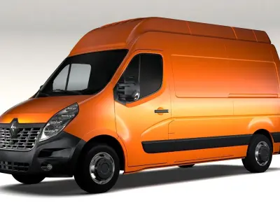 Renault Master L2H3 Van 2017 3D model