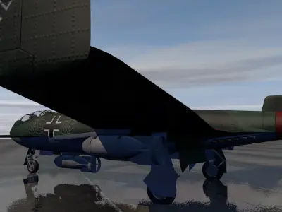 Henschel Hs-P-87 3D model