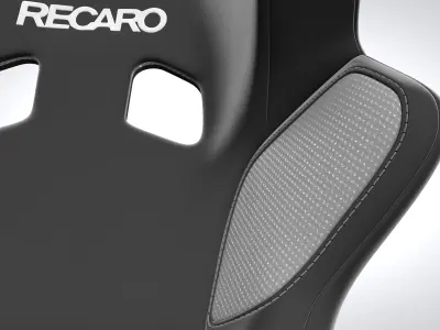 RECARO PRO RACER 3D Model Low-poly 3D model