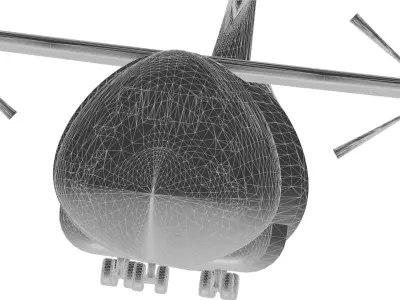 Lockheed C-130 Hercules 3D model