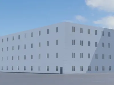  Building office v10 3D model