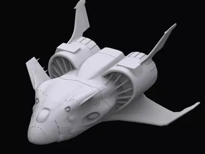 Gundam Zeon Zanzibar model 3D model