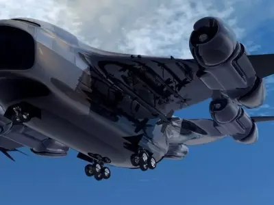 HN 245 Military Dropship 3D model
