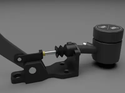 ChaseBays Hydraulic Handbrake Free low-poly 3D model