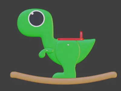 Dino toy 3D model