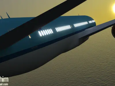 Boieng 787 Free 3D model