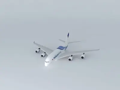 Malaysia Airlines Airbus A380 3D model