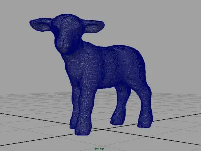 SHEEP lamb 3D model