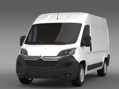 Citroen Relay Van L2H2 2017 3D model
