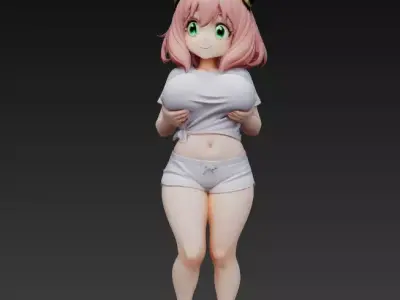 Anya spy family print 3d 3D print model