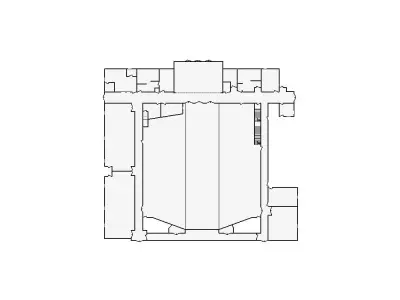 Commercial Interior Sketch - 20001-24000 SF - Xactimate 3D model