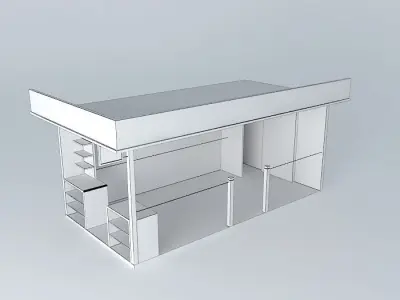 Clothing store Free 3D model