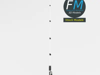 Fishing rod 2 3D model