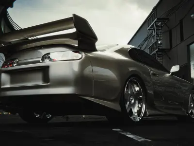 Veilside C-II Body Kit 3D model