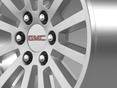 GMC Yukon Hybrid 2012 rim 3D model