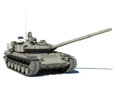 T-80BVM 3D model