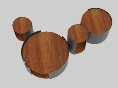 Sofa Center Table Free 3D model