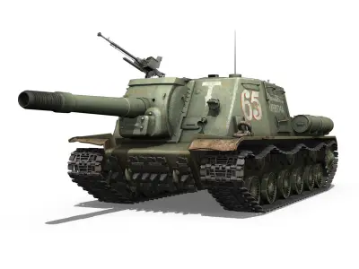 ISU 152 - 65  3D model