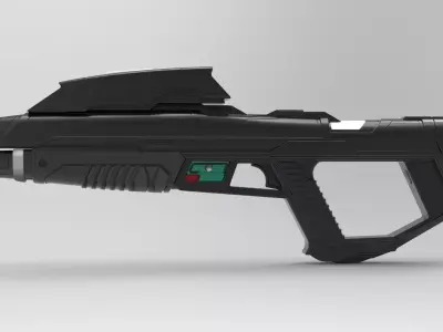 Phaser Rifle from Star Trek Picard  3D model