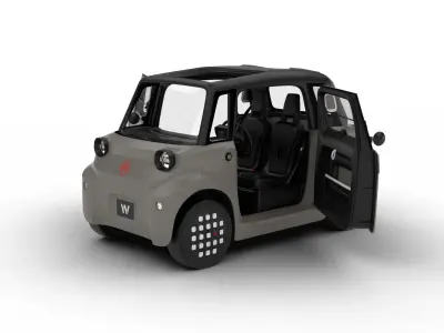 Citroen Ami 2025 HQ 3D model