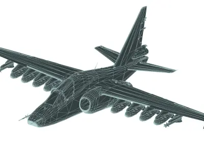 Su-25 3D model