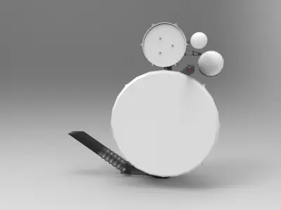 locator drum 3D model