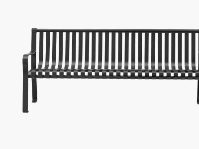 Park Bench v6 3D model