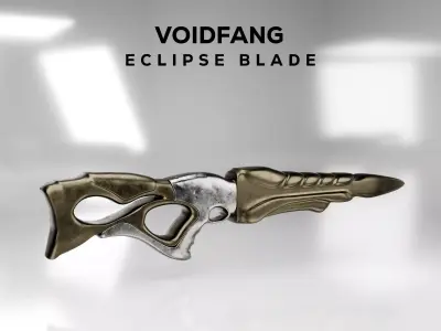 Abyssfang Ancient Void Dagger 3D model