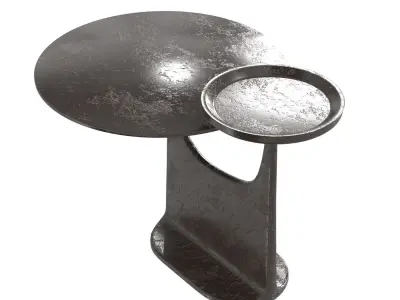 REFRACTORY Tallow Occasional Table R Huges 3D model