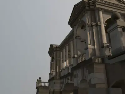 Palladian Bridge 3D model