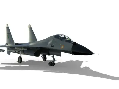 Sukhoi su30 MKM 3D model