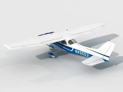 Cessna 172 3D model